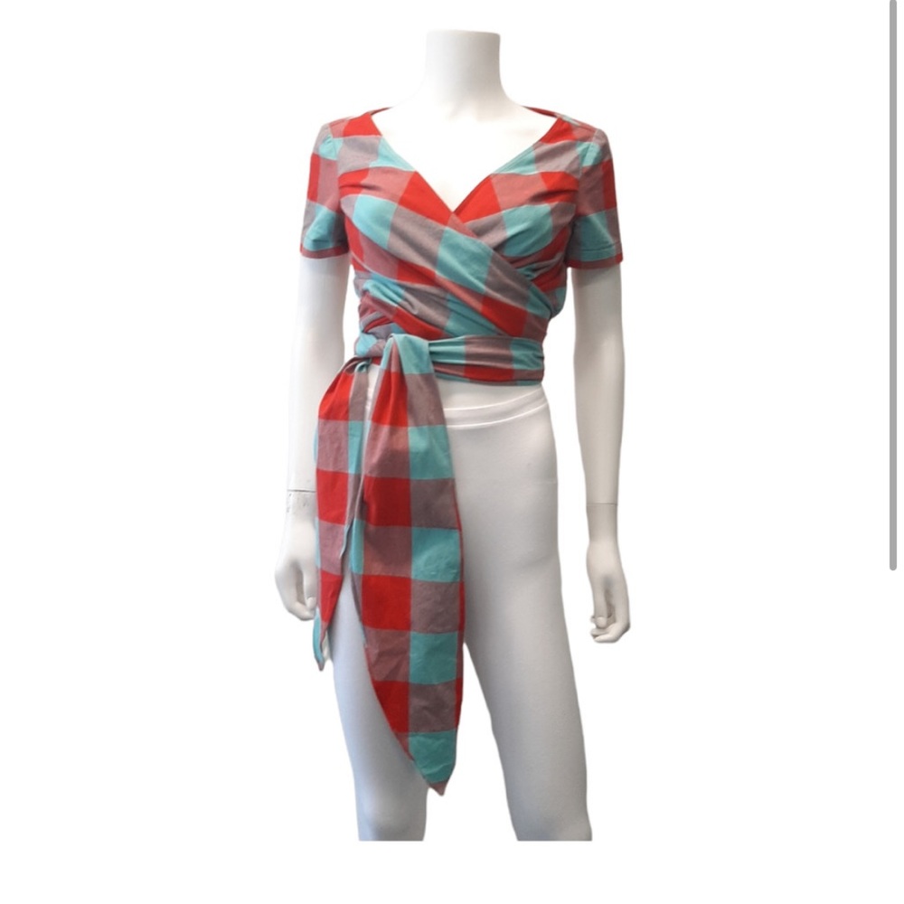 Mara Hoffman Wrap Top 💜